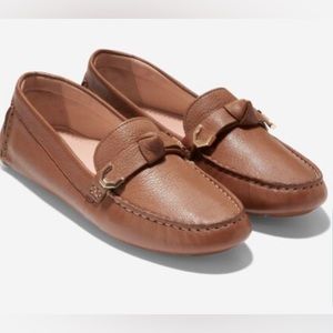 Cole Haan Brown Leather Driving Loafers